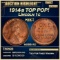 1914-s Lincoln Cent TOP POP! 1c ms66 rd SEGS