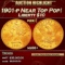 1901-p Gold Liberty Eagle Near Top Pop! $10 ms66+ SEGS