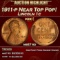 1911-p Lincoln Cent Near Top Pop! 1c ms67 rd SEGS
