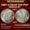 1891-o Morgan Dollar Near Top Pop $1 ms65+ SEGS