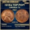1915-s Lincoln Cent TOP POP! 1c ms66 rb SEGS