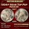 1934-p Peace Dollar Near Top Pop $1 ms66+ SEGS