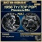1956 Ty I Proof Franklin Half Dollar TOP POP! 50c pr68+ SEGS