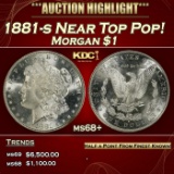 1881-s Morgan Dollar Near Top Pop! $1 ms68+ SEGS