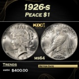 1926-s Peace Dollar $1 Grades ms64
