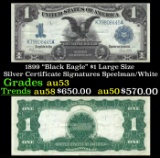 1899 $1 large size Silver Certificate 