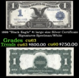 1899 $1 large size Silver Certificate 