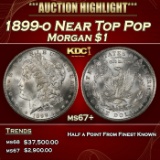 1899-o Morgan Dollar Near Top Pop $1 ms67+ SEGS