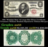 1891 $2 Large Size Silver Certificate 