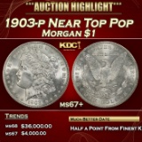 1903-p Morgan Dollar Near Top Pop $1 ms67+ SEGS