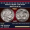 1936-d Buffalo Nickel Near Top Pop 5c ms67+ SEGS