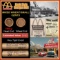 Lincoln Wheat Cent 1c Mixed Roll Orig Brandt McDonalds Wrapper, 1955-p end, Wheat other end