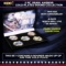5 Coin Pearl Harbor Gold Plated Round Collection