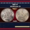 1881-p Morgan Dollar $1 Grades ms63+