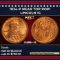 1924-p Lincoln Cent Near Top Pop! 1c ms66+ rd SEGS