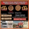 Lincoln Wheat Cent 1c Mixed Roll Orig Brandt McDonalds Wrapper, 1912-d end, Wheat other end