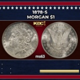 1878-s Morgan Dollar $1 Grades ms63