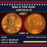 1930-d Lincoln Cent TOP POP! 1c ms67+ rd SEGS