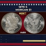 1879-s Morgan Dollar $1 Grades ms64