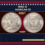 1900-o Morgan Dollar $1 Grades ms63+