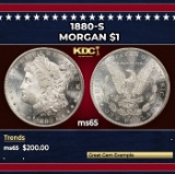 1880-s Morgan Dollar $1 Grades ms65