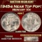 1945-s Mercury Dime Near Top Pop! 10c ms68 FSB SEGS