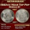 1883-cc Morgan Dollar Near Top Pop $1 ms67+ SEGS