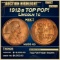 1912-s Lincoln Cent TOP POP! 1c ms66 rd SEGS