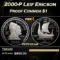 2000-P Leif Ericson Proof Modern Commem Dollar $1 pr70 dcam SEGS
