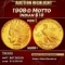 1908-d Motto Gold Indian Eagle $10 ms66+ SEGS