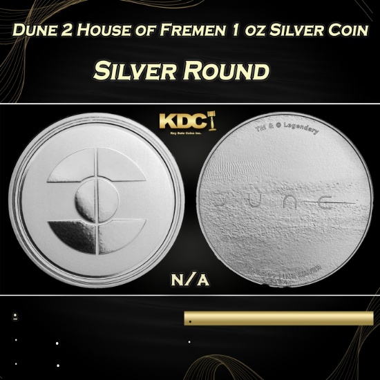 Dune 2 House of Fremen 1 oz Silver Coin