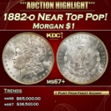 1882-o Morgan Dollar Near Top Pop! $1 ms67+ SEGS