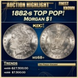 1882-s Morgan Dollar TOP POP! $1 ms68+ SEGS