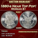1880-s Morgan Dollar Near Top Pop! $1 ms68+ SEGS