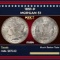 1891-p Morgan Dollar $1 Grades ms64