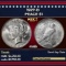 1927-d Peace Dollar $1 ms65 SEGS