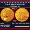 1914-p Gold Indian Half Eagle Near Top Pop! $5 ms65+ USCG