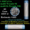 BU Shotgun Jefferson 5c roll, 2007-d 40 pcs Bank $2 Nickel Wrapper