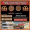 Lincoln Wheat Cent 1c Mixed Roll Orig Brandt McDonalds Wrapper, 1916-d end, Indian other end