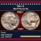 1914-p Buffalo Nickel 5c Grades ms65+