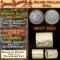 CS- Circ Morgan Silver Dollar Roll By SEARS 10 Coin 1893/'P' Rev Ends