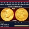 1915-s Panama Pacific Gold Commem Dollar Near Top Pop! 1 ms66+ SEGS