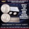 1921 Morgan Dollar Normal & Wide Edge Reeding Set A Top 100 Variety
