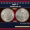 1897-s Morgan Dollar $1 Grades ms62+