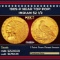 1909-p Gold Indian Quarter Eagle Near Top Pop! $2 1/2 ms65+ SEGS