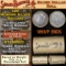 EY- Circulated SEARS Silver Morgan Dollar $1 Roll 20 Coin 1893/'P' Rev Ends