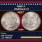 1889-p Morgan Dollar $1 Grades ms65+