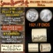 CD- Circ Peace SEARS Roll 10 Coin Silver Dollars $1 1921/'P' Rev Ends
