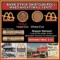 Lincoln Wheat Cent 1c Mixed Roll Orig Brandt McDonalds Wrapper, 1916-d end, Wheat other end