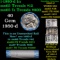 BU Shotgun Jefferson 5c roll, 1980-d 40 pcs Bank $2 Nickel Wrapper